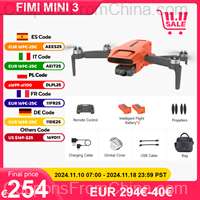 FIMI MINI 3 Drone 4K 60fps 9km 249g with 2B [EU]