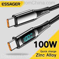 Essager USB Type-C Cable 100W 1m