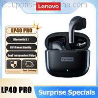 Lenovo LP40 Pro Earphones Bluetooth 5.1