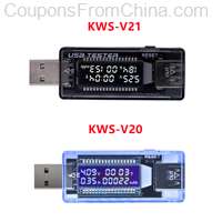 Charging Current Voltage Digital Monitor USB Tester