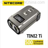 NITECORE TINI 2 Ti Keychain Flashlight Titanium