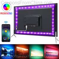 RGB 5050 Led Strip Light Bluetooth 5V 5m