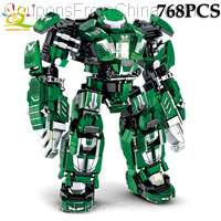 HUIQIBAO Super Armor Robot Model Building Blocks 1065pcs