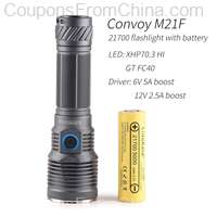 Convoy M21F Flashlight GT FC40