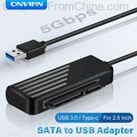 Onvian SATA To USB 3.0 Cable Type-C To SATA