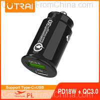 USB Car Charger PD QC3.0 [EU]