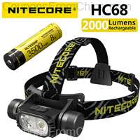 Nitecore HC68 2000lm 2x SST-40-W Headlamp