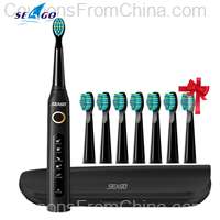 Seago Electric Sonic Toothbrush with 10 Heads [EU]