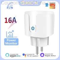 QNCX Wifi Smart Plug 16A Power Monitor