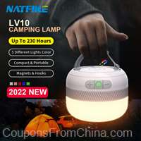 LV10 Outdoor LED Camping Flashlight 5200mAh