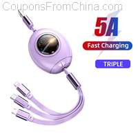 5A 3 in 1 Cable