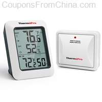 ThermoPro TP60C 60m Wireless Indoor Outdoor Thermometer Hygrometer