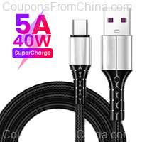 5A USB C Cable Type C 1m