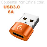 6A Type-C To USB 3.0 OTG Adapter