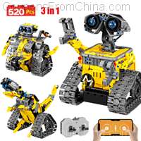 520pcs RC Robot Excavator Car Building Blocks