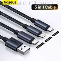 Baseus 3 in 1 USB Cable Type-C Cable