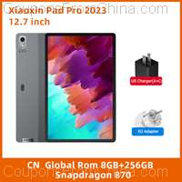Lenovo Xiaoxin Pad Pro 2023 8/256GB Snapdragon 870 12.7inch 144Hz 10200mAh BT5.2 Tablet [EU]