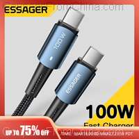 Essager PD100W Type-C Cable 1m