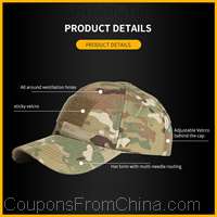 Military Training Camo Hat