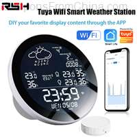 RSH-SWS001 Tuya Smart WiFi Weather Station Black&White