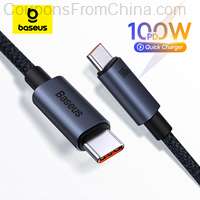 Baseus USB Cable PD 100W USB C to Type C 1m