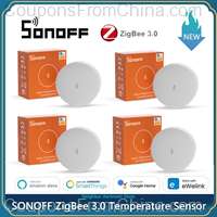 10pcs SONOFF SNZB-02-ZB Temperature Humidity Sensor [EU]