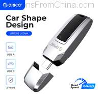 ORICO USB-A/Type-C Flash Drive 1TB 450MB/s Write 520MB/s Read