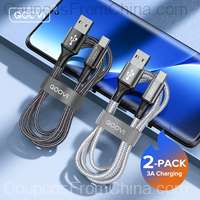 QOOVI 3A USB Type-C Cable 2pcs 1m
