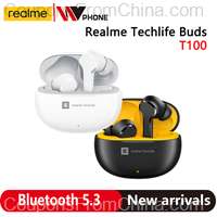 Realme TechLife Buds T100 Bluetooth 5.3 AI ENC Headset