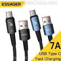 Essager 7A PD100W USB Type-C Cable 1m