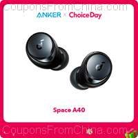 Anker Soundcore Space A40 ANC Earbuds