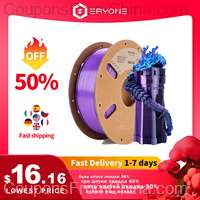 ERYONE Tri- Color Co-extrusion Silk PLA 1.75mm 1kg 3D Printer