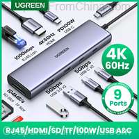 UGREEN USB-C HUB 4K60Hz 5 in 1