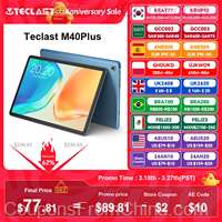 Teclast M40 Plus 10.1inch Tablet 8/128GB MT8183 Android 12