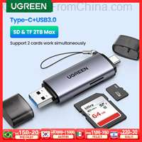 UGREEN Card Reader USB 3.0 Type C to Micro SD 2in1