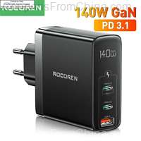 Rocoren 140W GaN USB Charger PD 3.1