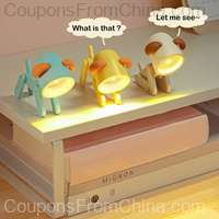 LED Mini Cute Deer Foldable Desk Lamp
