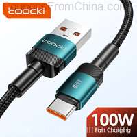 Toocki 100W USB Type C Cable 1m
