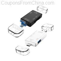 6 in 1 USB 3.0 Type-C Card Reader