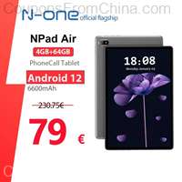 N-One NPad Air T310 4/64GB 10.1 Inch 4G Android 12 Tablet [EU]