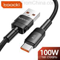 Toocki 100W USB-C Cable Type-C 1m