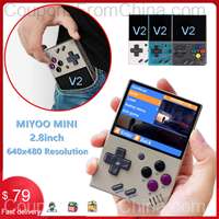 MIYOO MINI V2 Retro Handheld Game Console 64GB