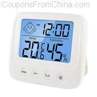 LCD Digital Temperature Baby Room Humidity Meter