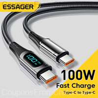 Essager USB Type-C Cable 100W 2m
