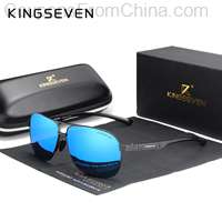 KINGSEVEN 2022 Brand Men Aluminum Sunglasses Polarized