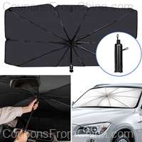 Car Sunshade Umbrella Car Front Window Sunshade Cover 79x140cm