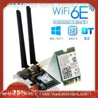 FENVI PCIE Wireless WiFi Adapter 5374Mbps WiFi 6E AX210NGW
