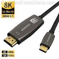 MOSHOU USB-C to HDMI 8K 60Hz Cable 1m