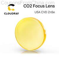 Focus Lens USA CVD ZnSe DIA for CO2 Laser Engraving Cutting Machine 12mm 50.8mm