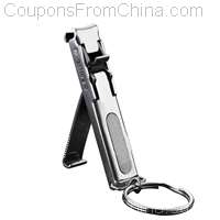 Foldable 0.5cm Stainless Steel Nail Cutter